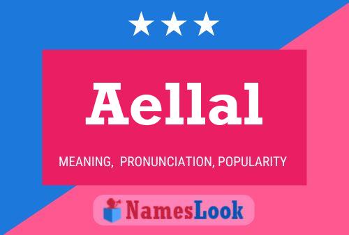 Aellal Name Poster