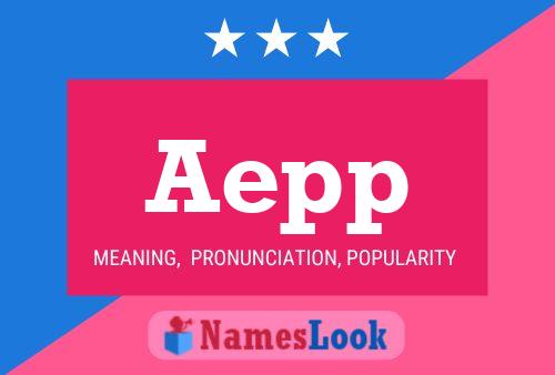 Aepp Name Poster