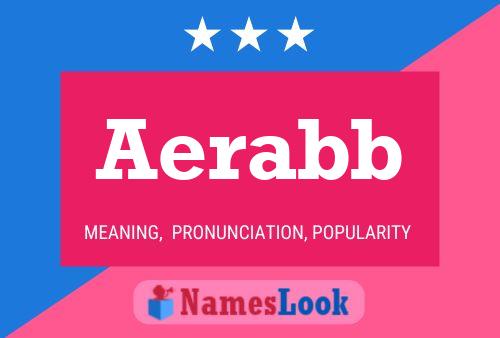 Aerabb Name Poster