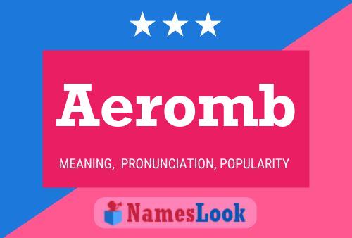 Aeromb Name Poster