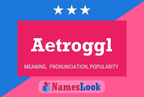 Aetroggl Name Poster