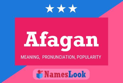 Afagan Name Poster