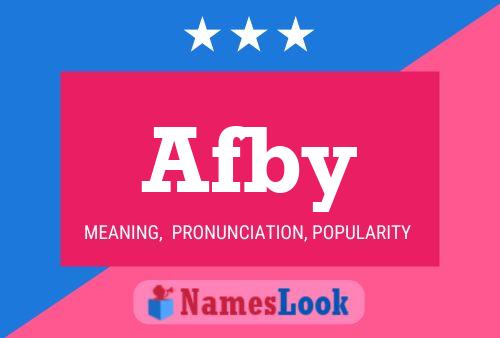 Afby Name Poster