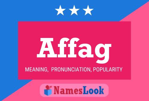 Affag Name Poster