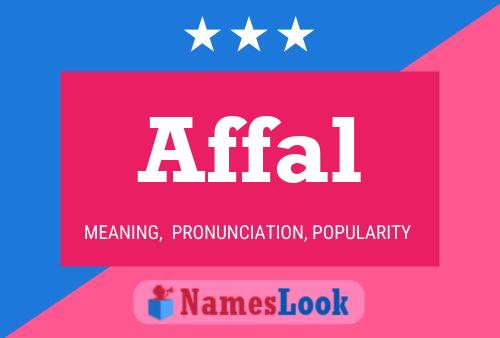 Affal Name Poster