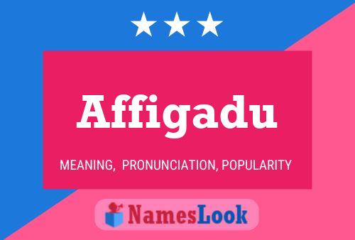 Affigadu Name Poster