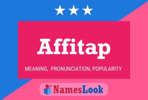 Affitap Name Poster