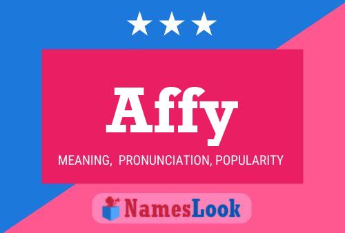 Affy Name Poster