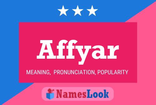 Affyar Name Poster