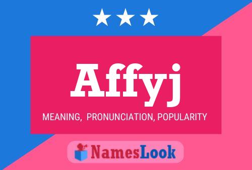 Affyj Name Poster