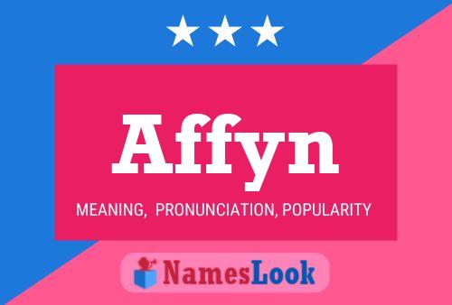 Affyn Name Poster