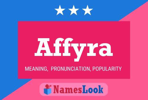 Affyra Name Poster