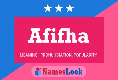 Afifha Name Poster