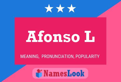 Afonso L Name Poster