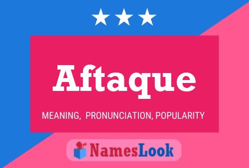 Aftaque Name Poster