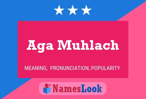 Aga Muhlach Name Poster