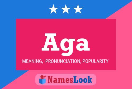 Aga Name Poster