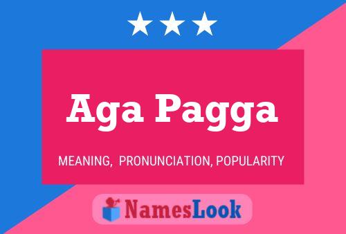 Aga Pagga Name Poster