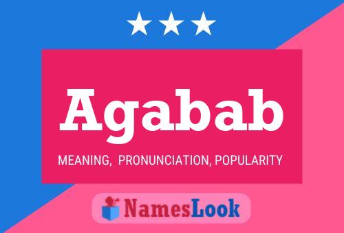 Agabab Name Poster