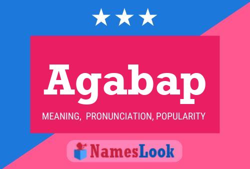 Agabap Name Poster