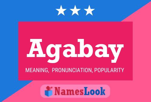 Agabay Name Poster