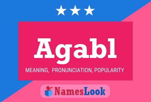 Agabl Name Poster