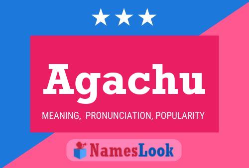 Agachu Name Poster