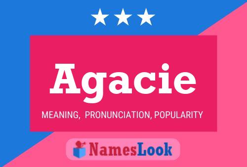 Agacie Name Poster