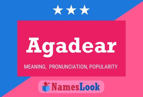 Agadear Name Poster