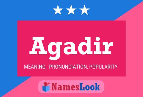 Agadir Name Poster