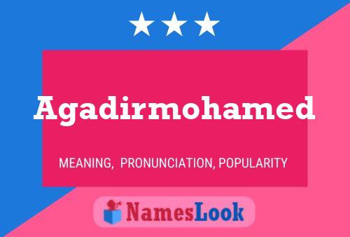 Agadirmohamed Name Poster