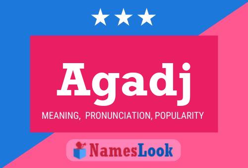 Agadj Name Poster