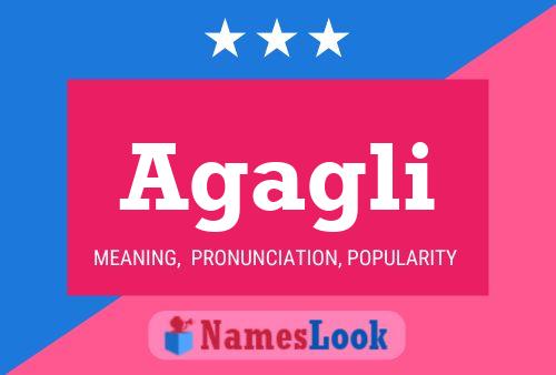 Agagli Name Poster