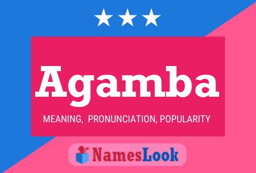 Agamba Name Poster