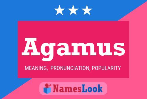 Agamus Name Poster