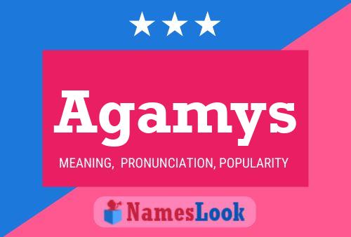 Agamys Name Poster