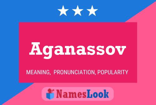 Aganassov Name Poster