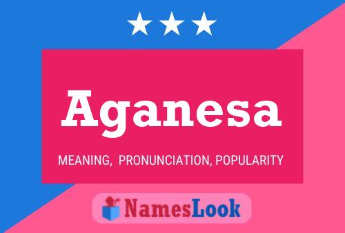 Aganesa Name Poster