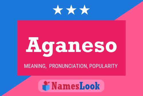 Aganeso Name Poster