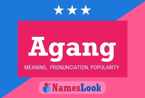 Agang Name Poster