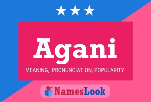 Agani Name Poster