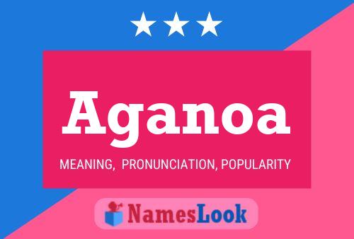 Aganoa Name Poster