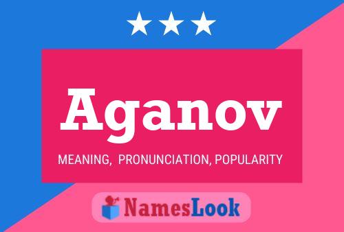 Aganov Name Poster