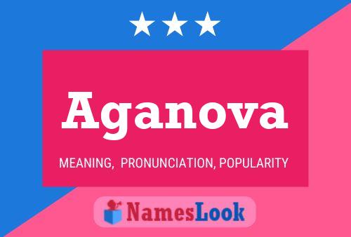 Aganova Name Poster