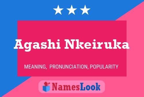 Agashi Nkeiruka Name Poster