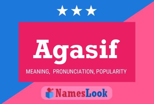 Agasif Name Poster