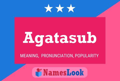 Agatasub Name Poster