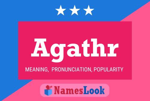 Agathr Name Poster