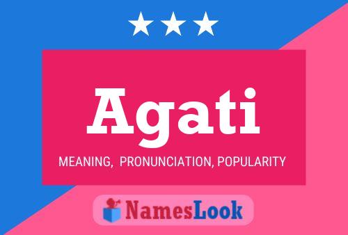 Agati Name Poster