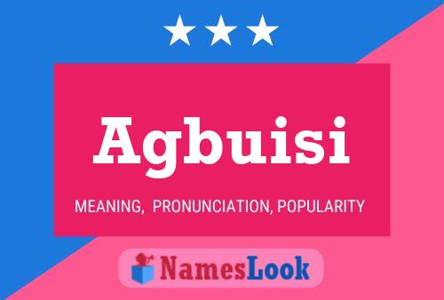 Agbuisi Name Poster